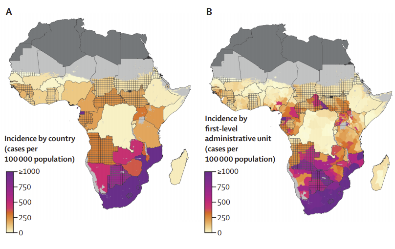 Subnational Mapping Of Hiv Incidence And Mortality Among Individuals Aged 15 49 Years In Sub
